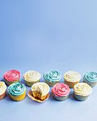 Bunte Cupcakes