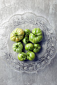 Batch of green tomatoes