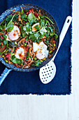 Shakshuka with herbs