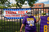 Black Lives Matter protest, Detroit, USA