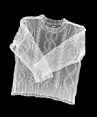 Aran sweater, X-ray