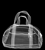 Small sports holdall, X-ray