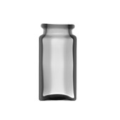 Glass jar, X-ray