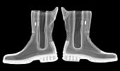 Motorcycle boots, X-ray