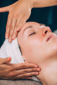 Face lifting massage