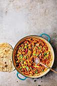 Chettinad chicken stir fry