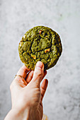 Matcha Cookies, vegan