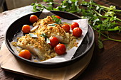 Cod with Crust - Step by step