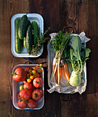 Fresh organic vegatables
