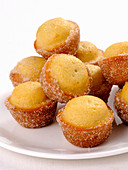 Sugared mini muffins
