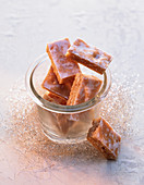 Basler Leckerli (honey biscuits with almonds and orange zest)