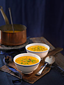 Butternut squash and sage soup