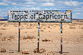 Tropic of Capricorn sign