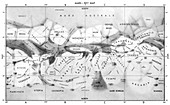 Mars map, 1962