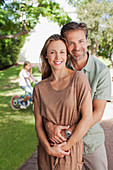 Portrait of smiling couple