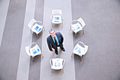 Smiling businessman