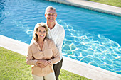 Portrait of smiling senior couple