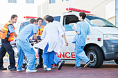 Doctors, nurses, and paramedic