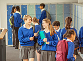 Students in corridor during break
