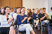 Women among other conference participants