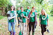 Environmentalists planting