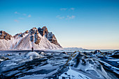 Icy landscape, Hofn, Iceland
