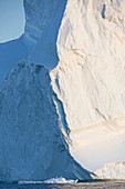 Majestic iceberg formation Greenland