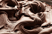 Cremiges Schokoladeneis (bildfüllend)