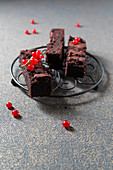 Brownies mit Johanisbeeren