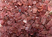 Rubellite crystals