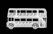 Toy bus, X-ray