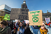 Extinction Rebellion protest, London, UK