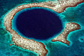 The Great Blue Hole, Lighthouse Reef Atoll, Belize