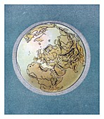 Earth, 1877 illustration , illustration
