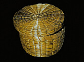 Basket with Cover, Seneca Tribe