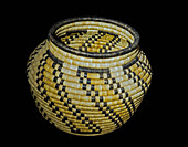 Coiled Basket, Hopi Tribe