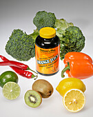 Vitamin C & Fruits & Vegetables Containing Vitamin C
