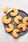 Gluten-free almond crescent biscuits