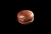 Schokoladen-Macaron