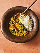 Spinach dhal