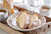 Babka - bundt cake with sugar icing