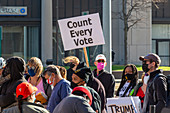 Count Every Vote rally, Detroit, USA