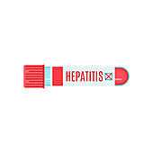 Hepatitis, conceptual illustration