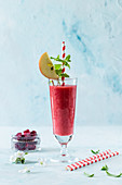 Beetroot and apple smoothie
