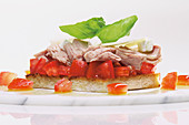 Tomaten-Thunfisch-Sandwich