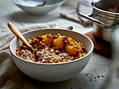Vegan buckwheat porridge