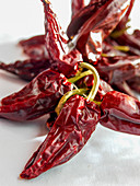Dried espelette peppers