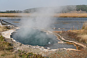 Maiden's Grave Spring, Yellowstone National Park, USA