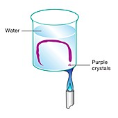 Convection current, illustration