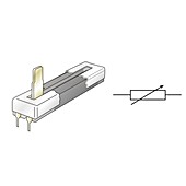 Variable resistor and circuit symbol, illustration